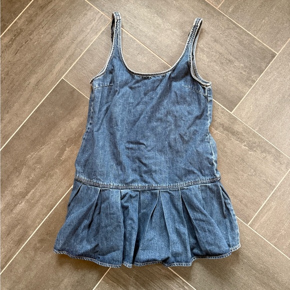 Zara Denim Blue dress NWT Size S - Picture 4 of 5